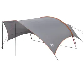 wodoodporny-tarp-do-campingu-szary-i-pomaranczowy