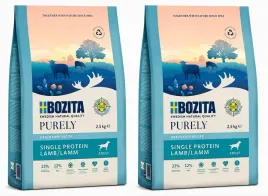 bozita-dog-purely-adult-lamb-2x25kg