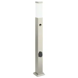 slupek-oswietleniowy-z-czujnikiem-i-gniazdkiem-80-cm-stal-nierdzewna-ip4