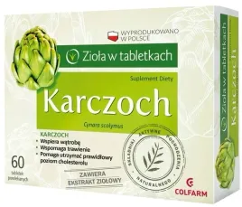 colfarm-karczoch-400mg-trawienie-watroba-60-tab