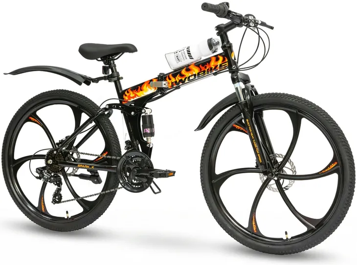 Rower Górski Składany 26" Mtb Męski Damski Shimano Felgi Full Amortyzacja