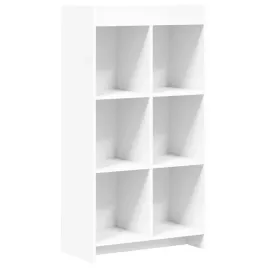 polka-na-ksiazki-bialy-59-x-30-x-111-cm-drewno-inzynieryjne