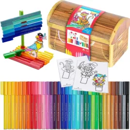 flamastry-connector-piracka-skrzynia-skarbow-faber-castell-33-kolory