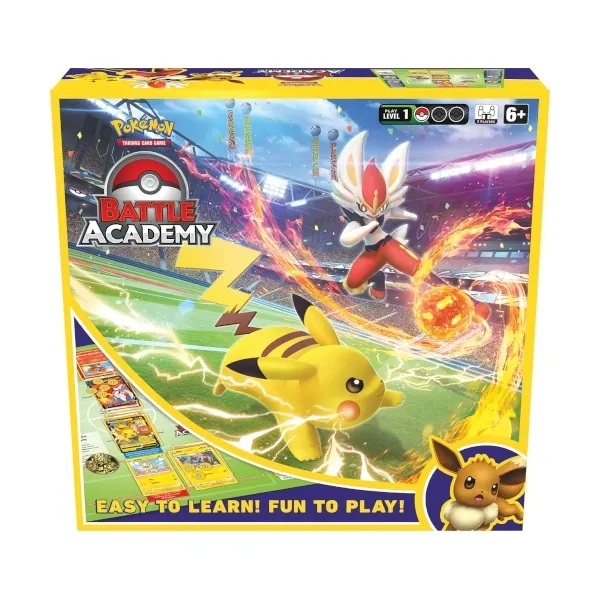 Zestaw oryginalnych kart Pokemon TCG: Battle Academy 2022 Box