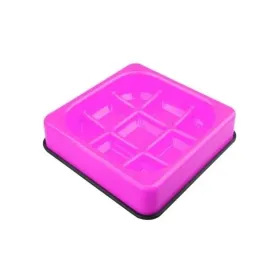 mpets-miska-spowalniajaca-jedzenie-waffle-kwadrat-rozowa