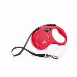 flexi-classic-s-tasma-5m-do-15kg-czerwona