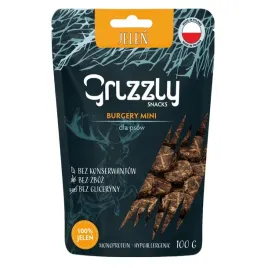 grizzly-przysmak-dla-psa-burgery-mini-jelen-100g