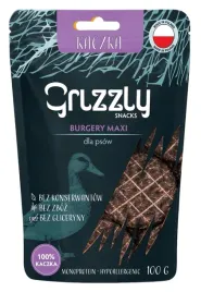 grizzly-przysmak-dla-psa-burgery-maxi-kaczka-100g