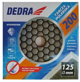 dedra-dysk-polerski-gr-0200-diament-sr-125mm-praca-na-sucho