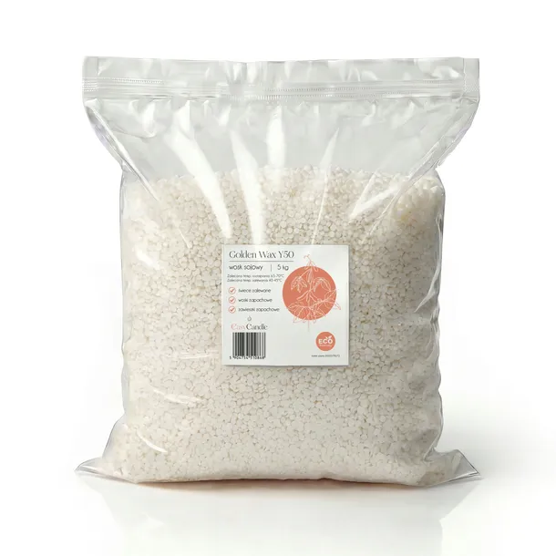 Wosk sojowy Y50 naturalny do produkcji świec 5kg