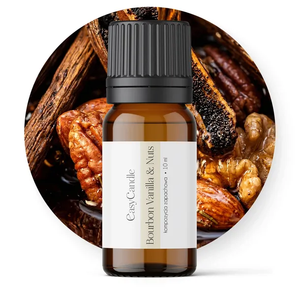 Olejek zapachowy UFIGREEN Bourbon Vanilla & Nuts do świec mydeł 10 ml