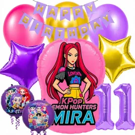 balony-zestaw-balonow-na-11-urodziny-kpop-demon-hunters-mira-huntrix-pop-1
