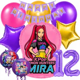 balony-zestaw-balonow-na-12-urodziny-kpop-demon-hunters-mira-huntrix-pop-1