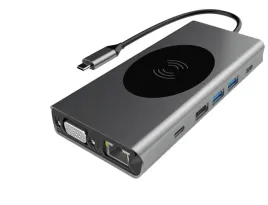 adapter-stacja-dokujaca-typ-c-hub-do-4k-bezprzewodowe-ladowanie-bx13v-13w1