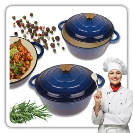 garnek-zeliwny-5l-emaliowany-pokrywka-niebieski-gaz-indukcja-piekarnik-26cm