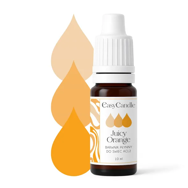 Barwnik płynny do świec ACL2 UFIGREEN Juicy Orange Pomarańczowy 10 ml