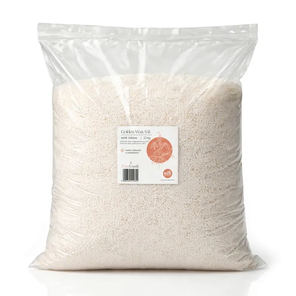 Wosk sojowy Golden Wax Soy41 S41 naturalny do świec zalewanych 10 kg