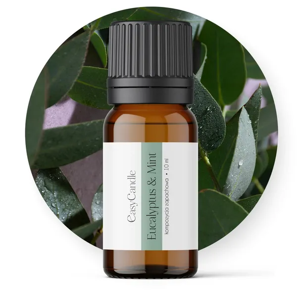 Olejek zapachowy do świec Eucalyptus Mint 10 ml