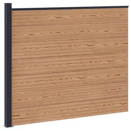 panel-ogrodzeniowy-wpc-i-aluminium-brazowy