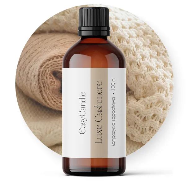 Olejek zapachowy do świec wosku mydła bazy mydlanej Luxe Cashmere 100 ml