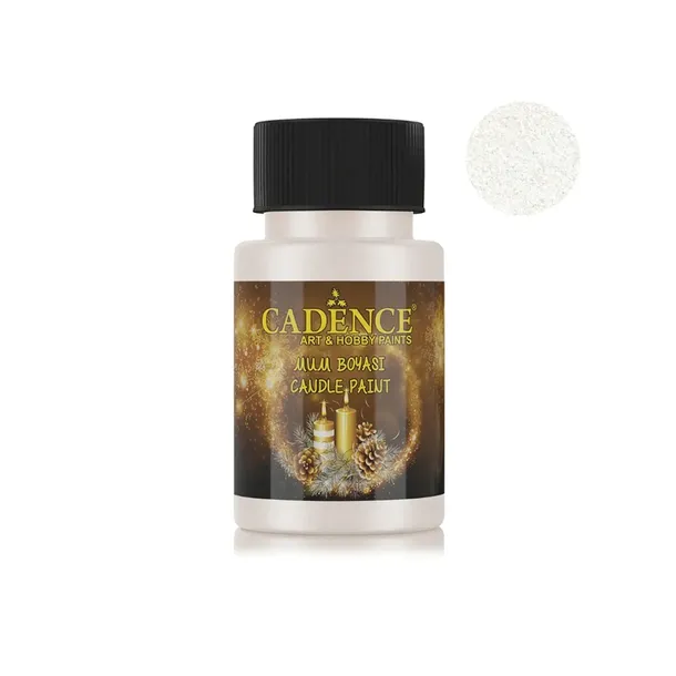 Farba do malowania świec i mydła mydełek perłowa perła PEARL 50 ml