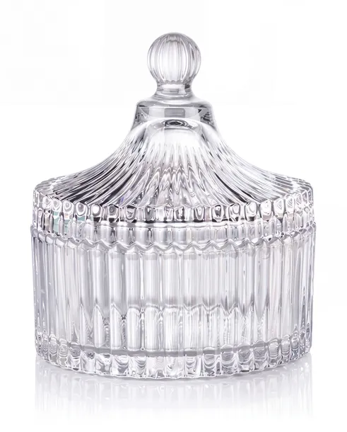 Pojemnik szklany szkło do zalewu świec wosku świecznik 250 ml przezroczysty