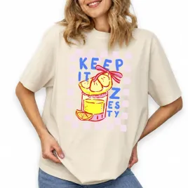 koszulka-t-shirt-damski-migdalowy-letnia-stylowa-prezent-keep-it-lemon-m