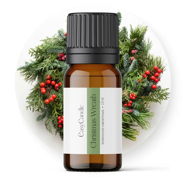 Olejek zapachowy zapach kompozycja do świec wosku LR Christmas Wreath 10 ml