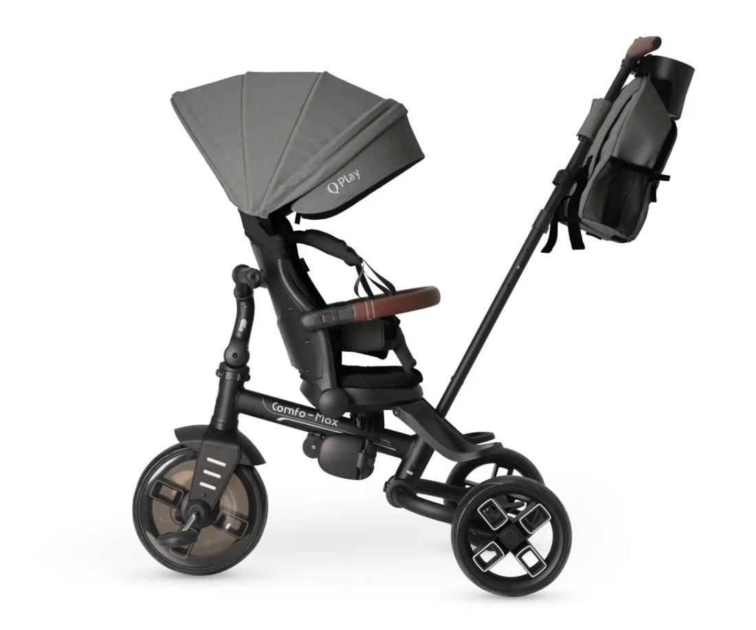 qplay-rowerek-trojkolowy-comfo-max-grey-stan-nowy