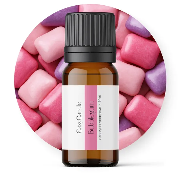 Olejek zapachowy do świec kompozycja zapach guma balonowa Bubblegum 10 ml