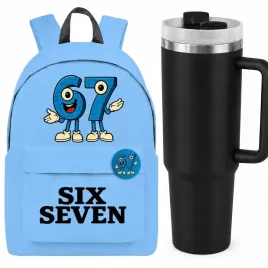 zestaw-szkolny-six-seven-67-pleacak-blue-z-przypinka-kubek-termiczny-12l