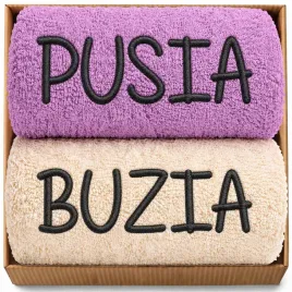 zestaw-2x-recznik-50x100-haft-prezent-dla-niej-pusia-buzia-ecru-i-lilac