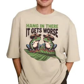 koszulka-t-shirt-meski-migdalowy-prezent-hang-in-there-it-gets-worse-m