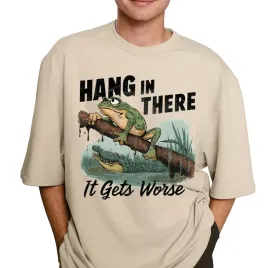 koszulka-t-shirt-meski-migdalowy-prezent-hang-in-there-it-gets-worse-m