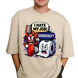 koszulka-t-shirt-meski-migdalowy-super-prezent-i-hate-my-job-seriously-m