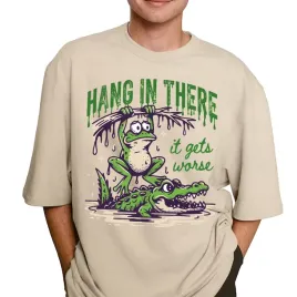 koszulka-t-shirt-meski-migdalowy-prezent-hang-in-there-it-gets-worse-m