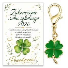 brelok-koniczynka-dla-uczniow-na-zakonczenie-roku-szkolnego-od-nauczyciela