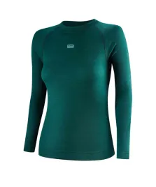 koszulka-damska-welniana-dlugi-rekaw-active-merino-brubeck-zielony-s
