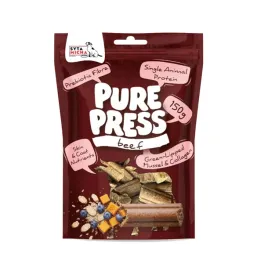syta-micha-pure-press-smaczki-dla-psa-beef-wolowina-150g