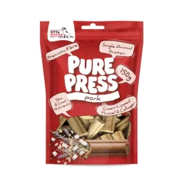 syta-micha-pure-press-smaczki-dla-psa-pork-wieprzowina-150g