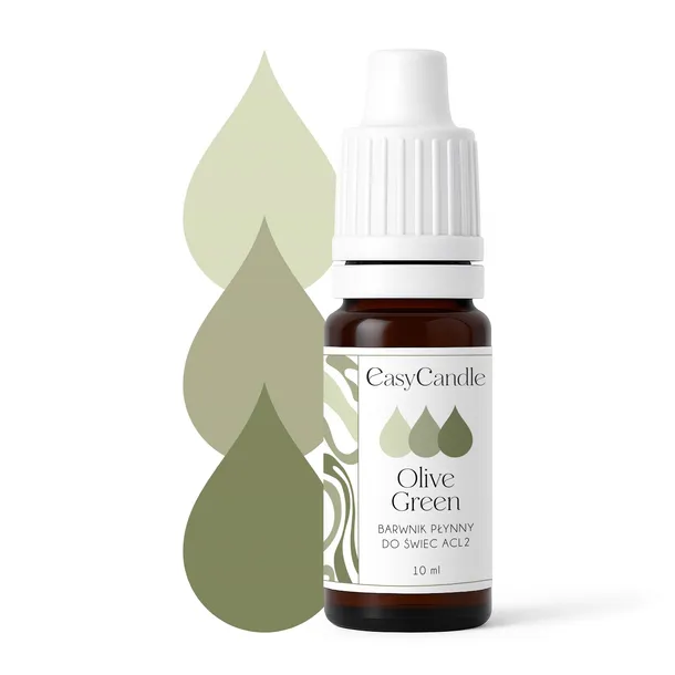 Barwnik płynny do świec ACL2 UFIGREEN Olive Green Zielony Oliwkowy 10 ml