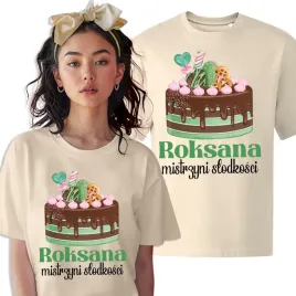 koszulka-t-shirt-oversize-prezent-dla-cukiernika-mistrzyni-slodkosci-imie-m