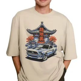 koszulka-t-shirt-migdalowy-oversize-prezent-japanes-sportowe-samochody-m