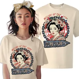 koszulka-t-shirt-damska-migdaowa-melody-of-the-art-japan-asian-bawelna-m
