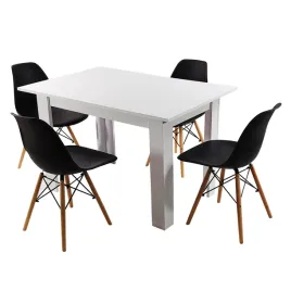 zestaw-stol-modern-120-bialy-i-4-krzesla-milano-czarne