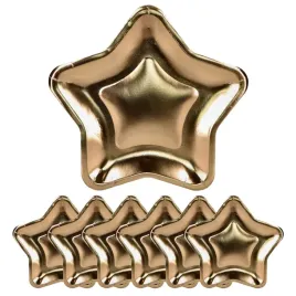 talerze-talerzyki-papierowe-gwiazda-gwiazdka-zlota-6szt-23cm