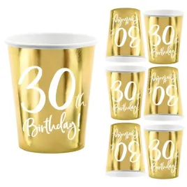 kubki-kubeczki-papierowe-30th-birthday-na-30-urodziny-zlote-220ml-6szt