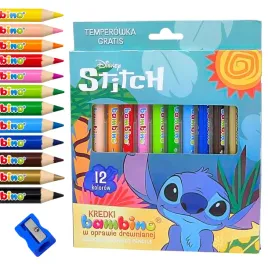 disney-stitch-kredki-bambino-drewniane-12kol-temperowka