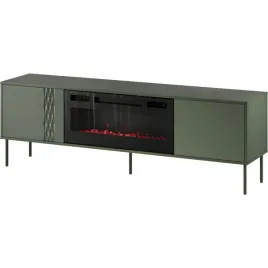komoda-rtv-z-kominkiem-tiffany-180-zielen-mat