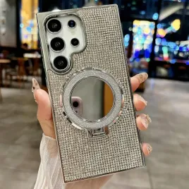 gsm-etui-do-samsung-galaxy-s25-ultra-lustro-ring-stojak-srebrno-brokatowy